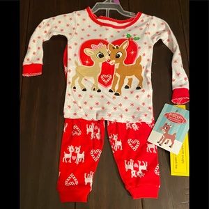NWT Rudolph Clarice Pajamas 12 months